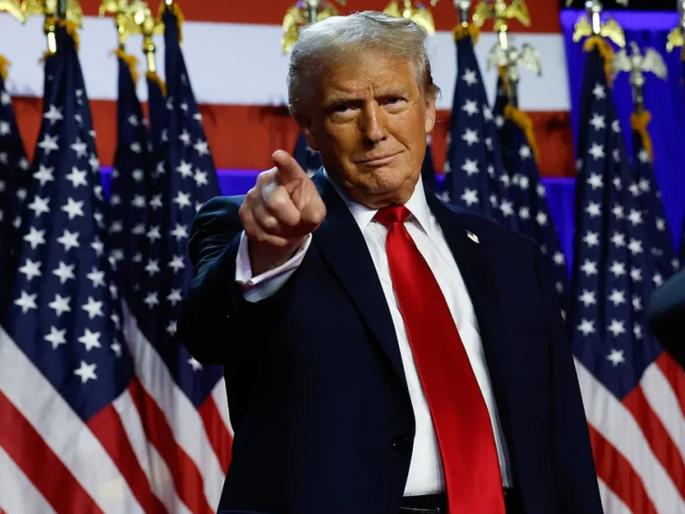 US Elections 2024: Donald Trump wins, re-elected after four years, defeating Indian-origin Kamala Harris | ट्रम्प विजयी, चार वर्षांच्या कालावधीनंतर पुन्हा राष्ट्राध्यक्ष, भारतीय वंशाच्या कमला हॅरिस यांचा केला पराभव US Elections 2024: Donald Trump wins, re-elected after four years, defeating Indian-origin Kamala Harris | ट्रम्प विजयी, चार वर्षांच्या कालावधीनंतर पुन्हा राष्ट्राध्यक्ष, भारतीय वंशाच्या कमला हॅरिस यांचा केला पराभव