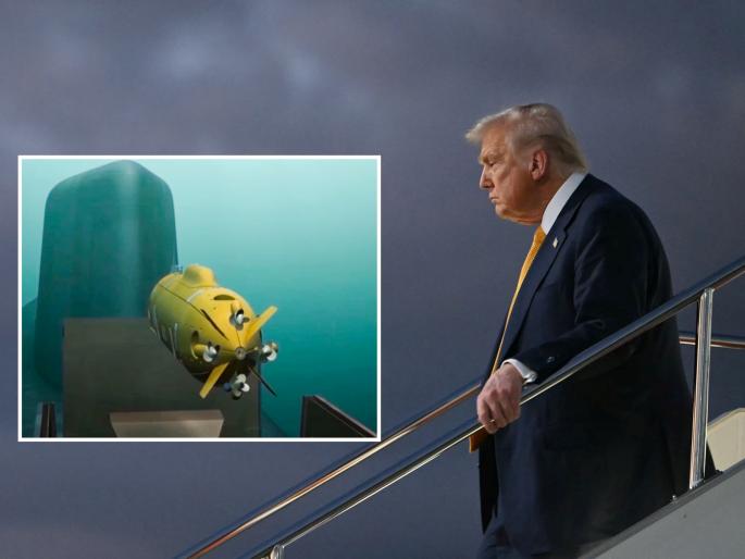 Beware! Nuclear weapons test war breaks out; Trump orders Pentagon after Russia under water drone testing done | भयावह! अण्वस्त्रांच्या चाचणी युद्धाला तोंड फुटले; रशियाचे पाहून ट्रम्पनी पेंटागॉनला आदेश दिले...