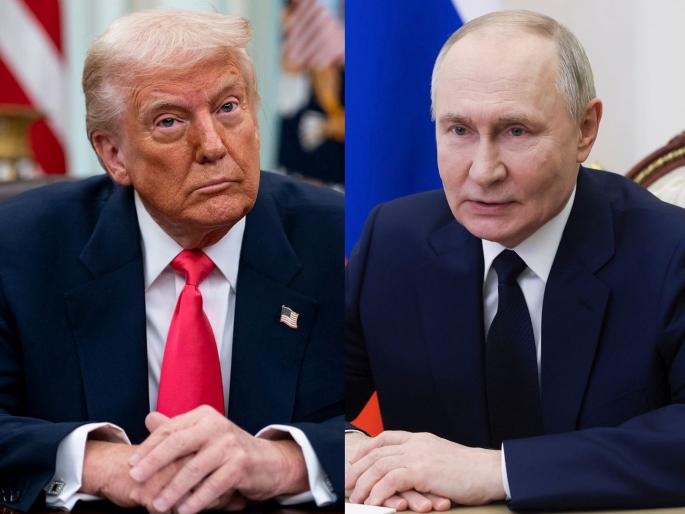 I wll understand in two minutes Tariffs imposed on India will deal a big blow to Russia Donald Trump's direct warning to Putin before the meeting in Alaska | "मला दोन मिनिटांतच समजेल..., भारतावर लादलेल्या टॅरिफने..."; अलास्कातील बैठकीपूर्वीच डोनाल्ड ट्रम्प यांचा पुतीन यांना थेट इशारा! I wll understand in two minutes Tariffs imposed on India will deal a big blow to Russia Donald Trump's direct warning to Putin before the meeting in Alaska | "मला दोन मिनिटांतच समजेल..., भारतावर लादलेल्या टॅरिफने..."; अलास्कातील बैठकीपूर्वीच डोनाल्ड ट्रम्प यांचा पुतीन यांना थेट इशारा!