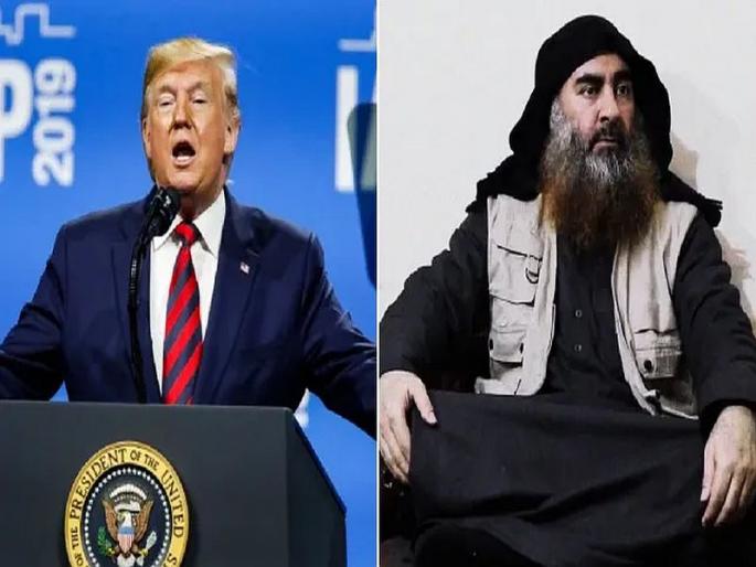 donald trump said abu bakr al baghdadi number one replacement has been terminated by american troops | बगदादीच्या उत्तराधिकाऱ्याचा खात्मा; राष्ट्राध्यक्ष डोनाल्ड ट्रम्प यांची माहिती donald trump said abu bakr al baghdadi number one replacement has been terminated by american troops | बगदादीच्या उत्तराधिकाऱ्याचा खात्मा; राष्ट्राध्यक्ष डोनाल्ड ट्रम्प यांची माहिती