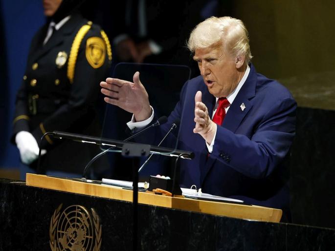How will Russia stop the Ukraine war Trump told America's plan in the UNGA Putin's tension will increase! | रशिया कसं थांबवेल युक्रेन युद्ध? ट्रम्प यांनी UNGA मध्ये सांगितला अमेरिकेचा प्लॅन; पुतिन यांचं टेन्शन वाढणार! How will Russia stop the Ukraine war Trump told America's plan in the UNGA Putin's tension will increase! | रशिया कसं थांबवेल युक्रेन युद्ध? ट्रम्प यांनी UNGA मध्ये सांगितला अमेरिकेचा प्लॅन; पुतिन यांचं टेन्शन वाढणार!