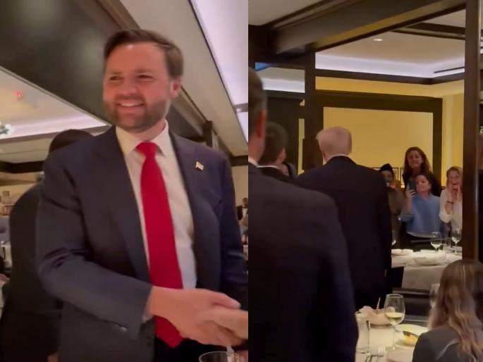 Donald Trump went to a hotel to eat to show Washington is safe...; What people did... | वॉशिंग्टन सुरक्षित केले म्हणून डोनाल्ड ट्रम्प हॉटेलमध्ये जेवायला गेले...; लोकांनी जे केले... Donald Trump went to a hotel to eat to show Washington is safe...; What people did... | वॉशिंग्टन सुरक्षित केले म्हणून डोनाल्ड ट्रम्प हॉटेलमध्ये जेवायला गेले...; लोकांनी जे केले...