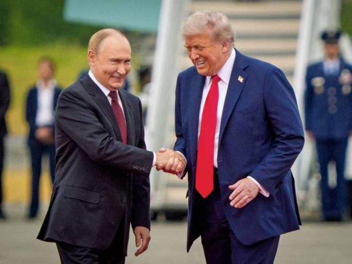 'The only way forward is India's first reaction to Putin-Trump's Alaska meeting | 'पुढे जाण्याचा एकमेव मार्ग म्हणजे...', पुतिन-ट्रम्प यांच्या अलास्का बैठकीवर भारताची पहिली प्रतिक्रिया 'The only way forward is India's first reaction to Putin-Trump's Alaska meeting | 'पुढे जाण्याचा एकमेव मार्ग म्हणजे...', पुतिन-ट्रम्प यांच्या अलास्का बैठकीवर भारताची पहिली प्रतिक्रिया