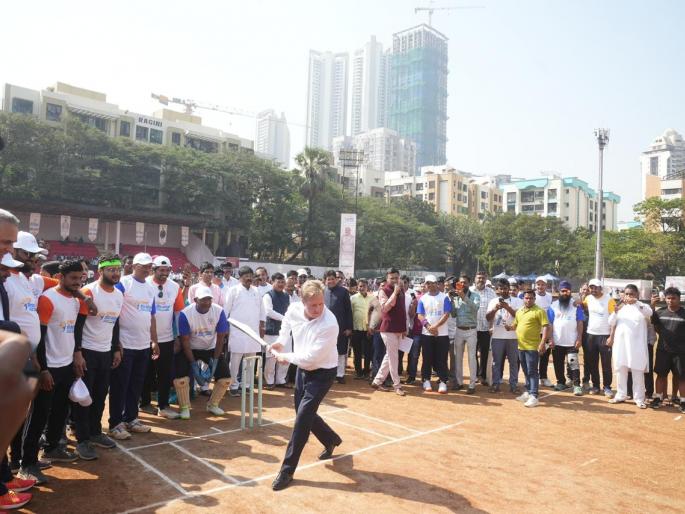 New impetus to India-New Zealand sports cooperation! Grand inauguration of 'Doctors' Cricket Tournament' in Kandivali | भारत–न्यूझीलंड क्रीडा सहकार्याला नवी चालना! कांदिवलीत ‘डॉक्टर्स’ क्रिकेट टूर्नामेंट’चा भव्य शुभारंभ New impetus to India-New Zealand sports cooperation! Grand inauguration of 'Doctors' Cricket Tournament' in Kandivali | भारत–न्यूझीलंड क्रीडा सहकार्याला नवी चालना! कांदिवलीत ‘डॉक्टर्स’ क्रिकेट टूर्नामेंट’चा भव्य शुभारंभ