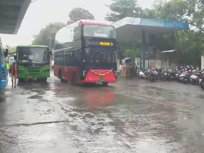 pmpml double decker bus trialled in Pune Will soon enter passenger service | Double Decker Bus: पुण्यात ‘पीएमपी’ डबल डेकर बसची चाचणी; प्रवाशांच्या सेवेत लवकरच रुजू होणार pmpml double decker bus trialled in Pune Will soon enter passenger service | Double Decker Bus: पुण्यात ‘पीएमपी’ डबल डेकर बसची चाचणी; प्रवाशांच्या सेवेत लवकरच रुजू होणार