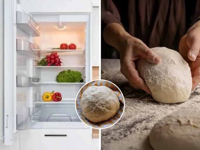 how to keep dough fresh in fridge prevent dough from turning black kitchen tips for soft roti dough | फ्रीजमध्ये ठेवलेली कणिक काळी पडते, कडक होते? ४ सोपे उपाय- कणिक राहिल फ्रेश