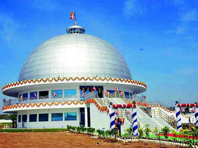 Ambedkar Bhavan will be illuminated with dynamic lighting | आंबेडकर भवन डायनामिक लायटिंगने प्रकाशमय होणार Ambedkar Bhavan will be illuminated with dynamic lighting | आंबेडकर भवन डायनामिक लायटिंगने प्रकाशमय होणार