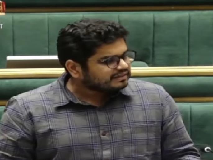 Government policy has broken the backs of grape farmers; Rohit Patil attack in the session | शासनाच्या धोरणाने द्राक्ष शेतकऱ्यांचे कंबरडे मोडले; अधिवेशनात रोहित पाटील यांचा हल्लाबोल Government policy has broken the backs of grape farmers; Rohit Patil attack in the session | शासनाच्या धोरणाने द्राक्ष शेतकऱ्यांचे कंबरडे मोडले; अधिवेशनात रोहित पाटील यांचा हल्लाबोल