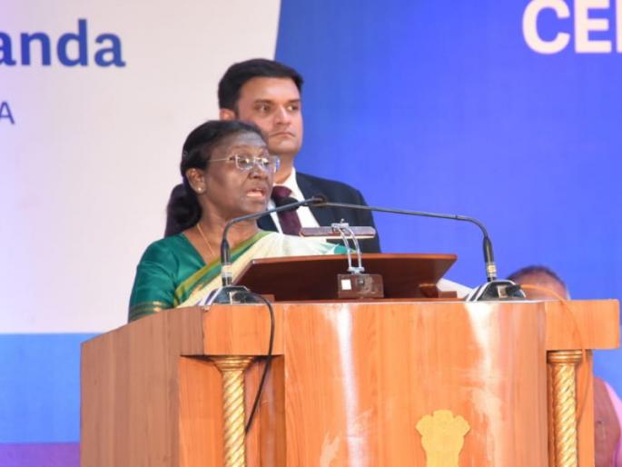 Yoga is the path to holistic development of the individual President Draupadi Murmu | योग हा व्यक्तीच्या सर्वांगीण विकासाचा मार्ग - राष्ट्रपती द्रौपदी मुर्मू Yoga is the path to holistic development of the individual President Draupadi Murmu | योग हा व्यक्तीच्या सर्वांगीण विकासाचा मार्ग - राष्ट्रपती द्रौपदी मुर्मू