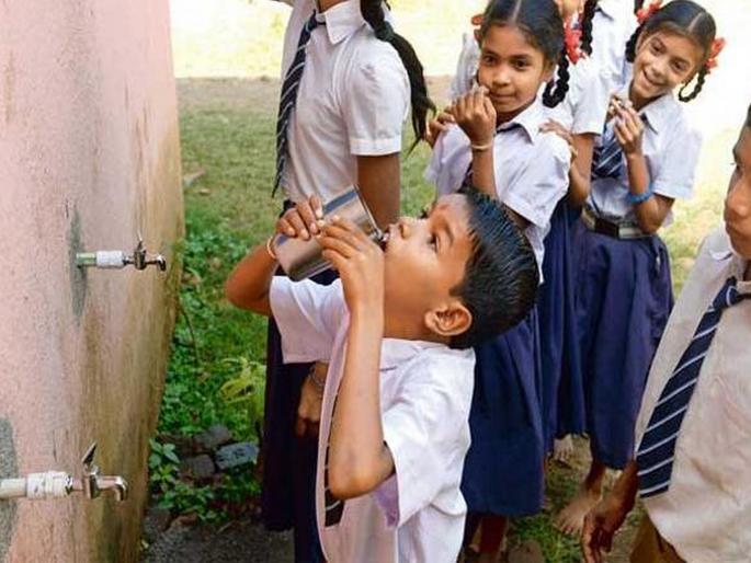 School bells; But to drink water | शाळेची घंटा वाजणार; मात्र पाणी पिण्यासाठी School bells; But to drink water | शाळेची घंटा वाजणार; मात्र पाणी पिण्यासाठी