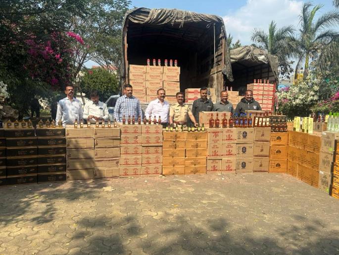 1 Crore 4 Lakh worth of foreign liquor seized; 3 accused arrested! | विदेशी दारूचा १ कोटी ४ लाखाचा मुद्देमाल जप्त; ३ आरोपीना अटक ! 1 Crore 4 Lakh worth of foreign liquor seized; 3 accused arrested! | विदेशी दारूचा १ कोटी ४ लाखाचा मुद्देमाल जप्त; ३ आरोपीना अटक !
