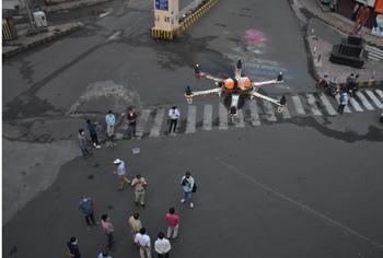 Finally the drone is operational in Nagpur | अखेर नागपुरात ड्रोन कार्यान्वित Finally the drone is operational in Nagpur | अखेर नागपुरात ड्रोन कार्यान्वित