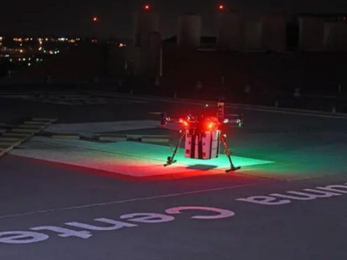 This is the first time when drone delivery kidney in hospital in America | एक नंबर! ड्रोनच्या माध्यमातून किडनीची डिलिव्हरी, रूग्णाचं ऑपरेशन यशस्वी! This is the first time when drone delivery kidney in hospital in America | एक नंबर! ड्रोनच्या माध्यमातून किडनीची डिलिव्हरी, रूग्णाचं ऑपरेशन यशस्वी!