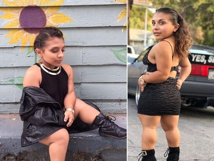 world's short American model from reno | ही आहे जगातील सगळ्यात बुटकी अमेरिकन मॉडेल, तरीही मॉडेलिंगमध्ये झालंय करिअर