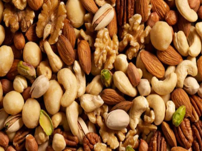 Cashew nuts cost Rs 1200 and almonds Rs 800 per kg Cold weather in the state and prices of dry fruits plummet | काजू १२०० तर बदाम ८०० रुपये किलो; राज्यात थंडीचा कडाका अन् सुकामेव्याच्या दरांचा तडाखा Cashew nuts cost Rs 1200 and almonds Rs 800 per kg Cold weather in the state and prices of dry fruits plummet | काजू १२०० तर बदाम ८०० रुपये किलो; राज्यात थंडीचा कडाका अन् सुकामेव्याच्या दरांचा तडाखा