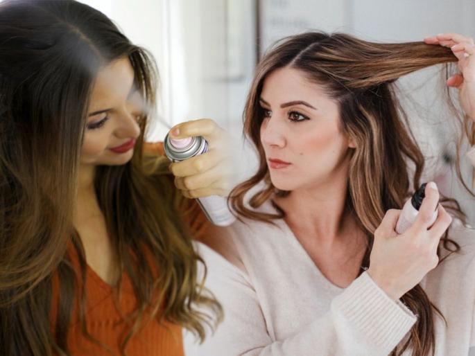 Use dry shampoo for instant hair wash. How to use dry shampoo? | 2 मिनिटात केस धुवा, वापरा ड्राय शाम्पू! झटपट केस धुणारा शाम्पू लावण्याची सोपी पद्धत