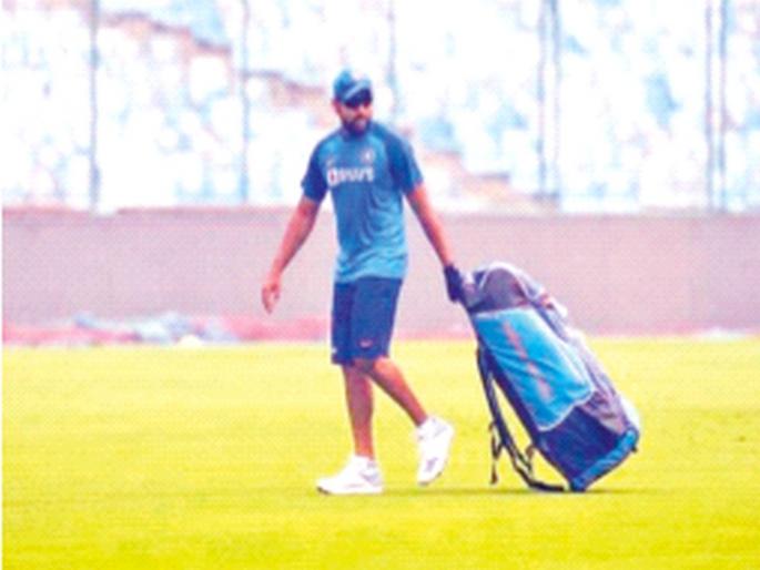 Rohit came to NCM for fitness | रोहित ‘फिटनेस’साठी एनसीएमध्ये दाखल