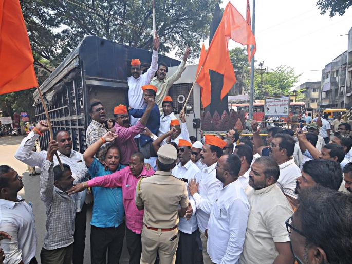 Make reservation on time, otherwise it will be expensive after October 24, Warning of gross Maratha community in Kolhapur | Maratha Reservation: मुदतीत आरक्षण द्या, अन्यथा २४ ऑक्टोबरनंतर महागात पडेल; कोल्हापुरातील सकल मराठा समाजाचा इशारा Make reservation on time, otherwise it will be expensive after October 24, Warning of gross Maratha community in Kolhapur | Maratha Reservation: मुदतीत आरक्षण द्या, अन्यथा २४ ऑक्टोबरनंतर महागात पडेल; कोल्हापुरातील सकल मराठा समाजाचा इशारा