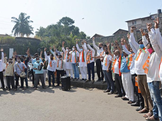 Celebration in Kolhapur about BJP's success | बिहार आणि अन्य राज्यांत मिळविलेल्या यशाबद्दल भाजपचा कोल्हापुरात आनंदोत्सव Celebration in Kolhapur about BJP's success | बिहार आणि अन्य राज्यांत मिळविलेल्या यशाबद्दल भाजपचा कोल्हापुरात आनंदोत्सव