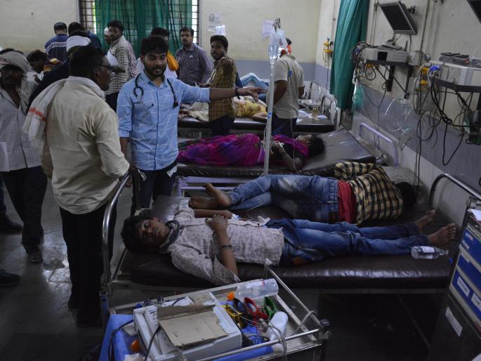  100 people food poisoned in the program of Mahaprasad at Bhimatekadi! | भीमटेकडी येथील महाप्रसादाच्या कार्यक्रमात शंभर ग्रामस्थांना विषबाधा!