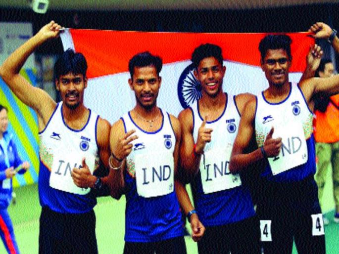 Indian team bagged 27 medals, second place | भारतीय संघाने २७ पदकांसह पटकावले दुसरे स्थान Indian team bagged 27 medals, second place | भारतीय संघाने २७ पदकांसह पटकावले दुसरे स्थान