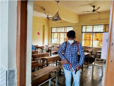 Following the instructions, the school will start in Navi Mumbai | सूचनांचे पालन करीत नवी मुंबईत सुरू होणार शाळा  Following the instructions, the school will start in Navi Mumbai | सूचनांचे पालन करीत नवी मुंबईत सुरू होणार शाळा