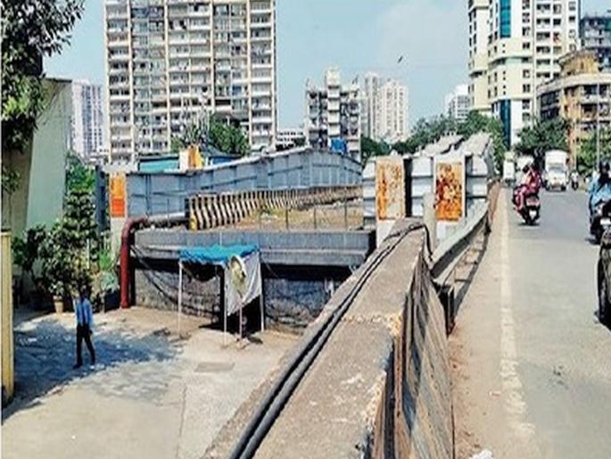 A section of Hancock Bridge remains incomplete even after 10 years; The issue of rehabilitation of the affected people remains unresolved | हँकॉक पुलाचा एक भाग १० वर्षांनंतरही अर्धवटच; बाधितांच्या पुनर्वसनाचा प्रश्न सुटता सुटेना 