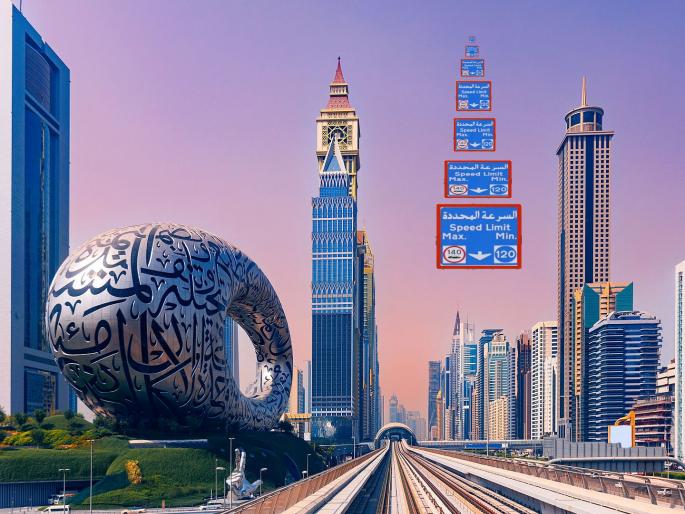 Is it also true...? car Driven in Dubai to Abudhabi as low as 115 kmph, got eight challans; Then what will be the MAX Speed...  | असेही असते का...? दुबईत ११५ एवढ्या कमी वेगाने कार चालविली, आठ चलन आली; मग MAX Speed किती असेल...  Is it also true...? car Driven in Dubai to Abudhabi as low as 115 kmph, got eight challans; Then what will be the MAX Speed...  | असेही असते का...? दुबईत ११५ एवढ्या कमी वेगाने कार चालविली, आठ चलन आली; मग MAX Speed किती असेल...