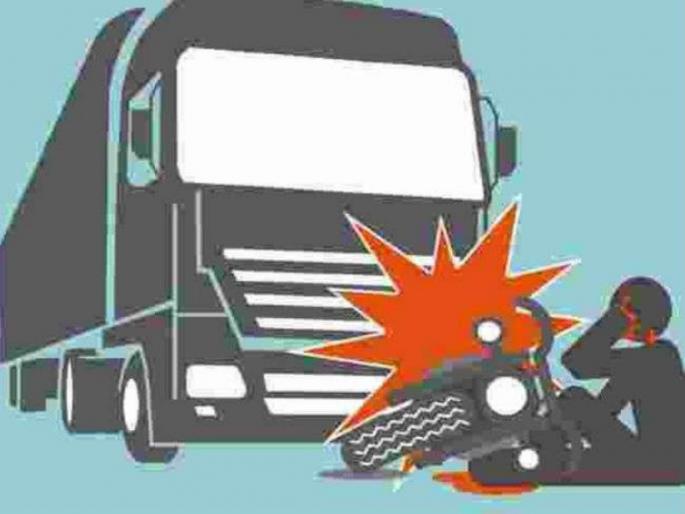 Dumper hit by two-wheeler trips; One was killed and two were injured | दुचाकीवरून ट्रिप्सी जाणाऱ्यांना डंपरची धडक; एकाचा मृत्यू तर दोघे जखमी Dumper hit by two-wheeler trips; One was killed and two were injured | दुचाकीवरून ट्रिप्सी जाणाऱ्यांना डंपरची धडक; एकाचा मृत्यू तर दोघे जखमी