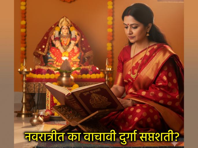 Navratri 2025: Navratri is the time of Shakti worship, what are the benefits of reading Durga Saptashati Granth? | Navratri 2025: नवरात्र हा शक्ती उपासनेचा काळ, दुर्गा सप्तशती ग्रंथ वाचनाने कोणते लाभ होतात? Navratri 2025: Navratri is the time of Shakti worship, what are the benefits of reading Durga Saptashati Granth? | Navratri 2025: नवरात्र हा शक्ती उपासनेचा काळ, दुर्गा सप्तशती ग्रंथ वाचनाने कोणते लाभ होतात?
