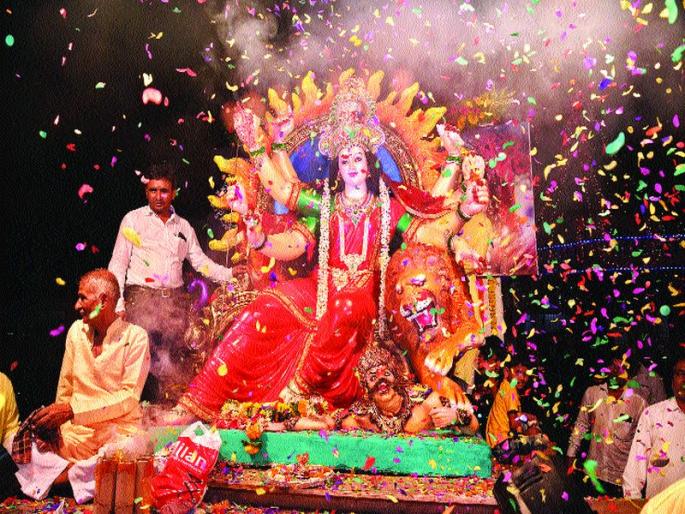 Adashakti : Better settlement to maintain law and order | आदिशक्तीचा आजपासून जागर; कायदा, सुव्यवस्था अबाधित राखण्याकरिता चोख बंदोबस्त Adashakti : Better settlement to maintain law and order | आदिशक्तीचा आजपासून जागर; कायदा, सुव्यवस्था अबाधित राखण्याकरिता चोख बंदोबस्त