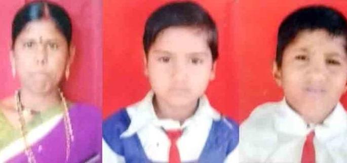 The body of the married woman along with two childrens was found in the well | दोन चिमुकल्यांसह विवाहीतेचा मृतदेह विहीरीत आढळला The body of the married woman along with two childrens was found in the well | दोन चिमुकल्यांसह विवाहीतेचा मृतदेह विहीरीत आढळला