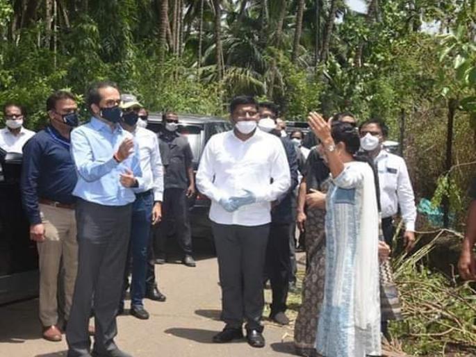 100 crore emergency fund to Raigad for Nisarga Cyclone relef: Uddhav Thackrey | रायगडला तातडीची १०० कोटींची मदत; मुख्यमंत्र्यांची घोषणा 100 crore emergency fund to Raigad for Nisarga Cyclone relef: Uddhav Thackrey | रायगडला तातडीची १०० कोटींची मदत; मुख्यमंत्र्यांची घोषणा