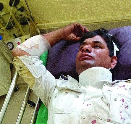 Traffic policeman was flown by truck | वाहतूक पोलिसाला ट्रकने उडविले