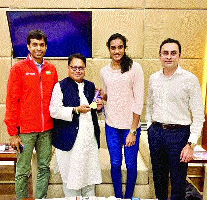 Now the target of Tokyo Olympics; Sindhu told Lokmat | आता लक्ष्य टोकियो ऑलिम्पिक Now the target of Tokyo Olympics; Sindhu told Lokmat | आता लक्ष्य टोकियो ऑलिम्पिक