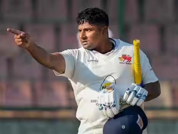 Sarfraz will miss the Irani Cup due to a finger injury | बोटाला झालेल्या दुखापतीमुळे सर्फराज इराणी चषकाला मुकणार