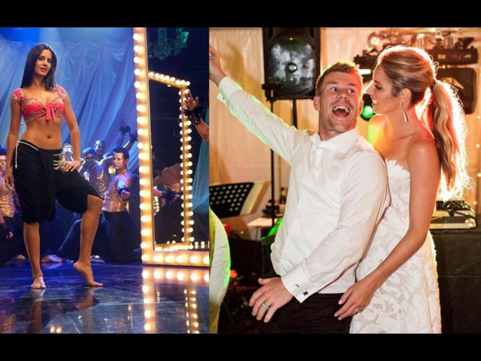 Virul Video: Australia's David Warner Dance on 'Shila Ki Jawani' song svg | Viral Video : 'शीला की जवानी' वर थिरकला ऑस्ट्रेलियाचा डेव्हिड वॉर्नर 