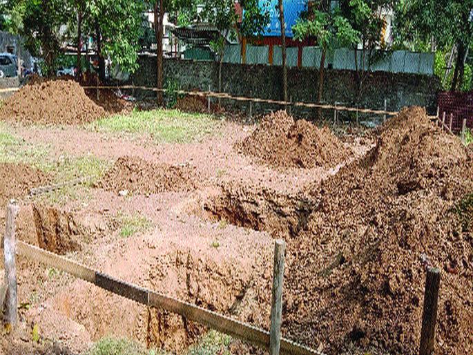 Excavation at Hutatma Kotwal Maidan | हुतात्मा कोतवाल मैदानावर खोदकाम Excavation at Hutatma Kotwal Maidan | हुतात्मा कोतवाल मैदानावर खोदकाम