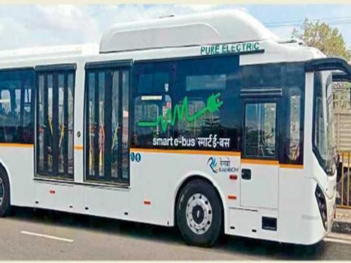 Six more depots for PMP's e-bus | पीएमपी च्या ई-बससाठी आणखी सहा आगार   Six more depots for PMP's e-bus | पीएमपी च्या ई-बससाठी आणखी सहा आगार