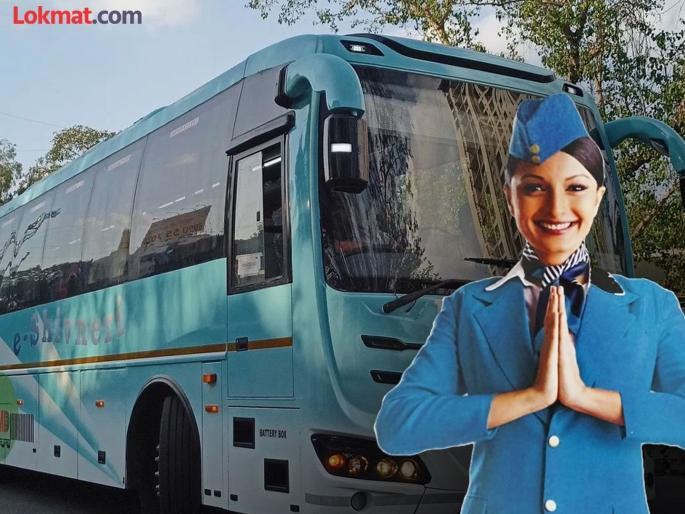 "Sivneri beauties will now be seen in ST's e-Shivneri bus like airplanes", announced Bharat Gogawle. | "विमानांप्रमाणे आता एसटीच्या ई- शिवनेरी बसमध्ये दिसणार शिवनेरी सुंदरी’’, भरत गोगावले यांची घोषणा "Sivneri beauties will now be seen in ST's e-Shivneri bus like airplanes", announced Bharat Gogawle. | "विमानांप्रमाणे आता एसटीच्या ई- शिवनेरी बसमध्ये दिसणार शिवनेरी सुंदरी’’, भरत गोगावले यांची घोषणा
