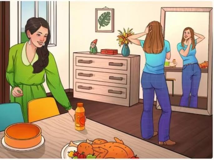 Optical Illusion : There is a mistakes in the picture of 2 girls in the dining hall | डायनिंग हॉलमध्ये आहेत 2 तरूणी, पण या फोटोत आहेत एक मोठी चूक; 10 सेकंदात शोधण्याचं आहे चॅलेंज! Optical Illusion : There is a mistakes in the picture of 2 girls in the dining hall | डायनिंग हॉलमध्ये आहेत 2 तरूणी, पण या फोटोत आहेत एक मोठी चूक; 10 सेकंदात शोधण्याचं आहे चॅलेंज!