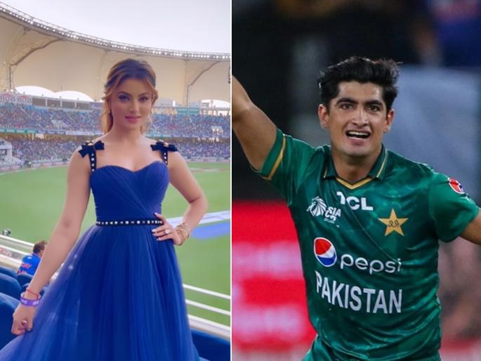 Naseem Shah Reacts on Viral Video with Urvashi Rautela Relationship Trolling : Who Urvashi Rautela, I do not know! Why Naseem Shah said smiling on viral video, watch the video | कोण उर्वशी रौतेला, मला नाही माहित! व्हायरल व्हिडिओवर नसीम शाह हसत असं का म्हणाला, पाहा व्हिडिओ