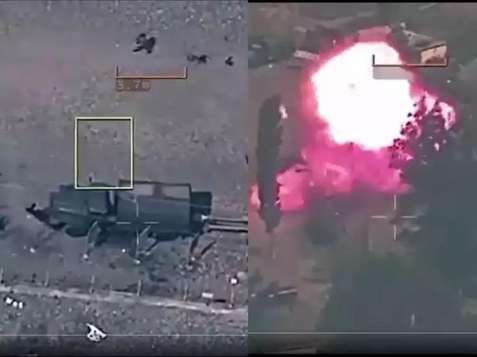 The world is stuck in Taiwan! Azerbaijan takes control of strategic points in Karabakh of Armenia with drone Attack | जग तैवानमध्ये अडकला! इकडे आशियात एका देशाने दुसऱ्या देशावर ड्रोन हल्ले केले; भूभाग घशात घातला