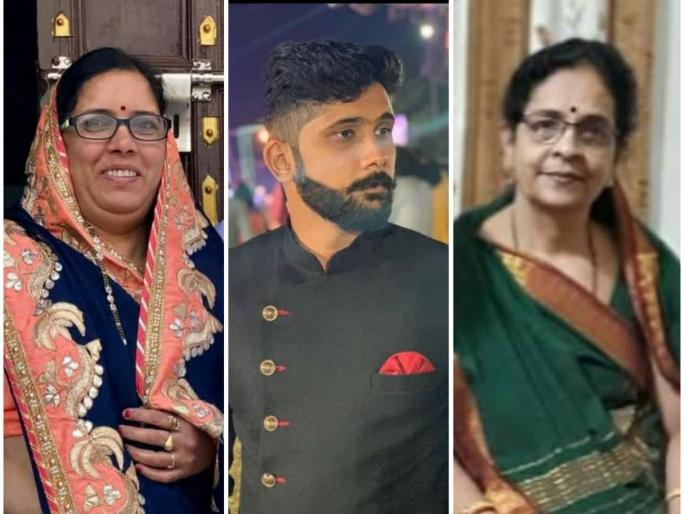 Car Rams on Tractor trolley Pune Baramti road; Shrenik Bhandari's wife, son milind Bhandari, sister died in Accident | Baramati Accident News: बारामतीवर शोककळा पसरली; सराफ व्यावसायिकाची पत्नी, मुलगा, बहीणीचा अपघाती मृत्यू Car Rams on Tractor trolley Pune Baramti road; Shrenik Bhandari's wife, son milind Bhandari, sister died in Accident | Baramati Accident News: बारामतीवर शोककळा पसरली; सराफ व्यावसायिकाची पत्नी, मुलगा, बहीणीचा अपघाती मृत्यू