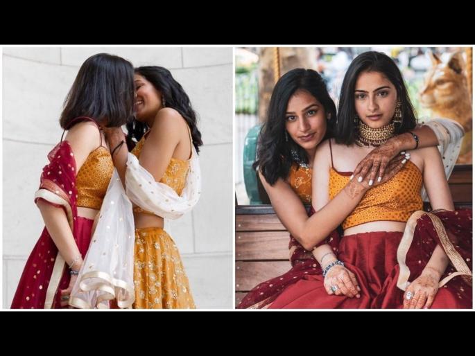 India Pakitan lgbtq couple Anjali Chakra and Sufi Malik break up before wedding | भारत-पाक लेस्बियन कपलने केलं Break-up, लग्न होणार इतक्या दोघींनी घेतला निर्णय India Pakitan lgbtq couple Anjali Chakra and Sufi Malik break up before wedding | भारत-पाक लेस्बियन कपलने केलं Break-up, लग्न होणार इतक्या दोघींनी घेतला निर्णय