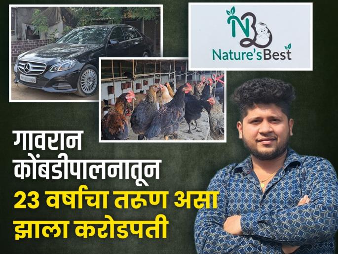 pune chandkhed 23 year old saurabh tapkir natures best poultry farm Earning crores Gavran Poultry Farming | गावरान कुक्कुटपालनातून वयाच्या २३ व्या वर्षी कोट्यावधींची कमाई pune chandkhed 23 year old saurabh tapkir natures best poultry farm Earning crores Gavran Poultry Farming | गावरान कुक्कुटपालनातून वयाच्या २३ व्या वर्षी कोट्यावधींची कमाई