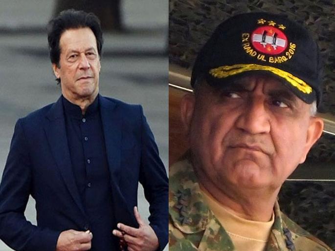 Pakistan PM Imran Khan: General kamar javed Bajwa changed the word! Pakistan Army asks Imran Khan to resign after OIC conference, say reports | Pakistan PM Imran Khan: जनरल बाजवांनी शब्द फिरवला! इम्रान खान यांना दोन दिवसांत राजीनामा देण्याचे आदेश Pakistan PM Imran Khan: General kamar javed Bajwa changed the word! Pakistan Army asks Imran Khan to resign after OIC conference, say reports | Pakistan PM Imran Khan: जनरल बाजवांनी शब्द फिरवला! इम्रान खान यांना दोन दिवसांत राजीनामा देण्याचे आदेश