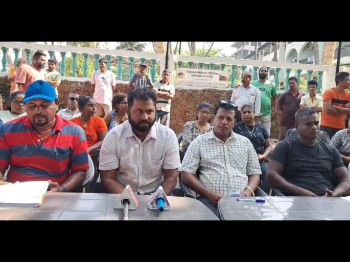 Karanjale beach should be reserved for fishing, not water sports: Karanjale Raponkar Ekvot Association demands | करंझाळे किनारा जलक्रीडेसाठी नाही, तर मासेमारीसाठीच राखीव ठेवावा: करंझाळे रापोनकार एकवोट संघटनेची मागणी Karanjale beach should be reserved for fishing, not water sports: Karanjale Raponkar Ekvot Association demands | करंझाळे किनारा जलक्रीडेसाठी नाही, तर मासेमारीसाठीच राखीव ठेवावा: करंझाळे रापोनकार एकवोट संघटनेची मागणी