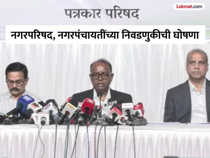 Elections announced for 246 municipal councils, 42 municipal panchayats; steps have also been taken against repeat voters | Maharashtra Local Body Elections: २४६ नगरपरिषदा, ४२ नगरपंचायतीसाठी निवडणूक जाहीर; 'असा' आहे कार्यक्रम, 'दुबार मतदार'ही समजणार Elections announced for 246 municipal councils, 42 municipal panchayats; steps have also been taken against repeat voters | Maharashtra Local Body Elections: २४६ नगरपरिषदा, ४२ नगरपंचायतीसाठी निवडणूक जाहीर; 'असा' आहे कार्यक्रम, 'दुबार मतदार'ही समजणार