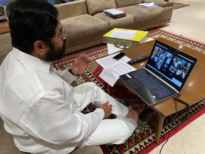 Coronavirus: Guardian Minister Eknath Shinde orders immediate treatment of suspected patients | Coronavirus: संशयित रुग्णांना तातडीने दाखल करून उपचार सुरू करा, पालकमंत्री एकनाथ शिंदेंचे आदेश Coronavirus: Guardian Minister Eknath Shinde orders immediate treatment of suspected patients | Coronavirus: संशयित रुग्णांना तातडीने दाखल करून उपचार सुरू करा, पालकमंत्री एकनाथ शिंदेंचे आदेश